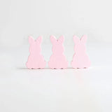 10pcs Easter Wooden Rabbit Shape Spacer Beads DIY Jewelry Making