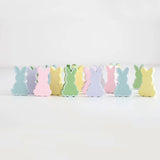 10pcs Easter Wooden Rabbit Shape Spacer Beads DIY Jewelry Making