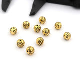 50pcs 7mm Antique Metal Spacer Beads Jewelry Making DIY Finding Bracelet