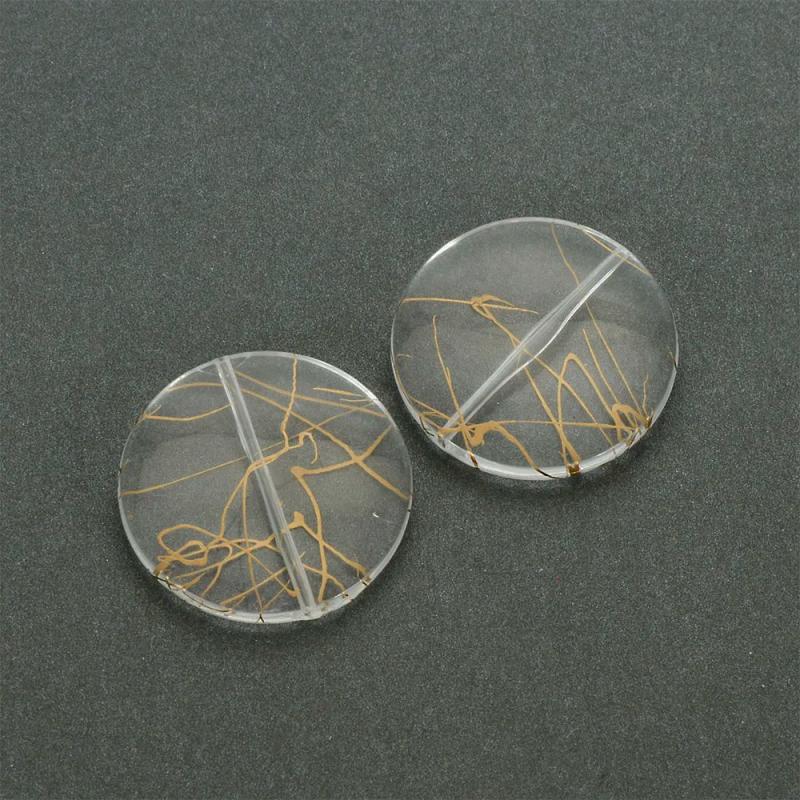 Miasol 10 Pcs 6x32MM Acrylic Antique Charm Beads For Jewelry Making