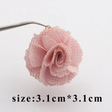 DIY Pendant Flower Shape Hand Made Charms Jewelry Making 10pcs/lot