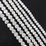 Heart Shell Beads Freshwater Mother of Pearl for DIY Jewelry