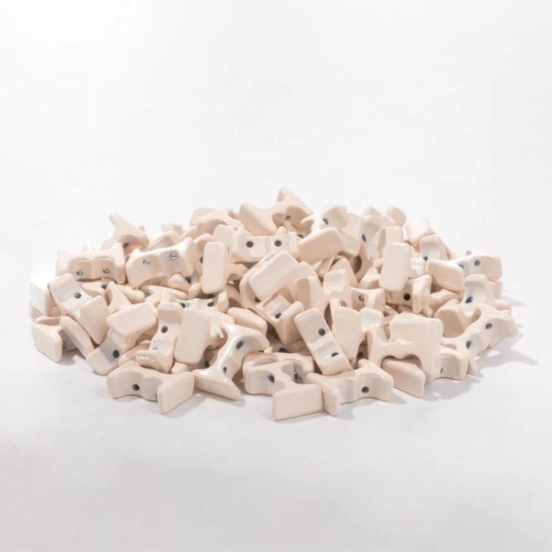 20Pcs Enamel I Shape Beads for Boho Bracelet Jewelry Making
