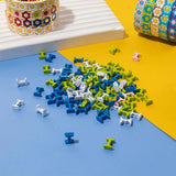 20Pcs Enamel I Shape Beads for Boho Bracelet Jewelry Making