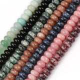 Angelite Jades Chakra Beads for DIY Healing Bracelets 5x8mm