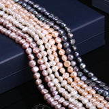 Natural Freshwater Pearls Beads Loose Beaded for Jewelry Making