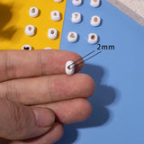 10pcs Numberal Beads For Jewelry Making DIY Necklace Bracelets Charms