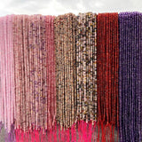 3x4mm Strawberry Quartz Rhodochrosite Rondelle Beads