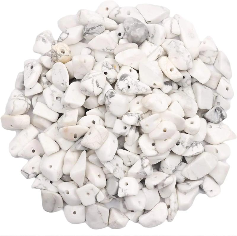 200Pcs Natural Stone Healing Crystal Chips Beads for DIY Chakra Bracelet