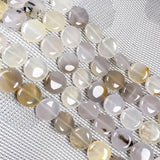 Natural Tiger Eye Stone Malachite Loose Beads 16x16x6mm