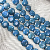Natural Tiger Eye Stone Malachite Loose Beads 16x16x6mm