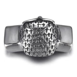 Stainless Steel Owl Slider Beads 12*6mm for Leather Bracelet