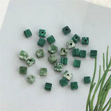 40 Pcs 4mm 5mm Natural Stone Beads DIY Jewelry Making Material