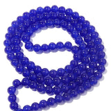 106pcs Natural Stone Two-tone Glass Beads for DIY Jewelry Making
