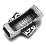 Stainless Steel Slider Beads Punk Sword 11*6mm Hole Slide Charms
