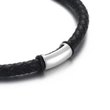 Curved Tube Beads Stainless Steel Hole 8mm Slide Charms Bracelet DIY Supplies
