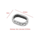 10x6mm Spacer Beads for Leather Cord Bracelet DIY Jewelry Making