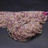 Faceted Natural Fluorites Beads Square Shape Agates Loose Stone Beaded