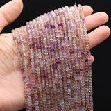Faceted Natural Fluorites Beads Square Shape Agates Loose Stone Beaded