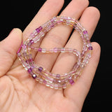 Faceted Natural Fluorites Beads Square Shape Agates Loose Stone Beaded