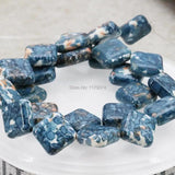 14mm Hot Riverstones Rainbow Stone Loose Beads