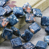 14mm Hot Riverstones Rainbow Stone Loose Beads
