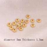 50PCS 5mm Bracelet Findings for Jewelry Making DIY
