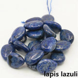 13X18mm Water Drop Moonstone Chalcedony Lapis Lazuli Beads 15inch