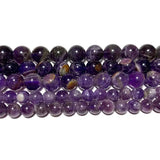 Natural Amethyst Purple Round Spacer Beads 6/8/10MM