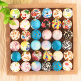 20Pcs Leopard Silicone Beads 15MM DIY Pacifier Chain Bracelet Necklace