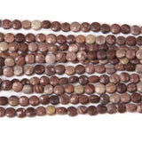 Natural Stone Stripe Beads DIY Jewelry Making 4mm 6mm