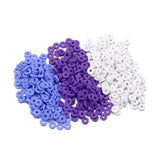 500pcs 6mm Flat Round Clay Beads for DIY Bracelets