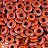 10Pc Stone Large Hole Rondelle European Beads 14x4mm