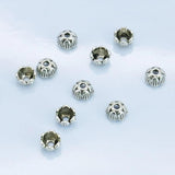 5PCS 7x4mm Receptacle End Caps Beads Spacer Findings For Necklace Bracelet