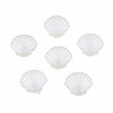 100pcs Scallop Shell Beads Plastic Pearl Beads 10mm for jewelry making