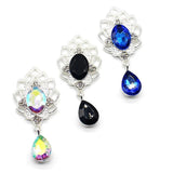 Alloy Rhinestone Brooch Jewelry DIY Wedding Card Decoration