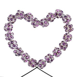 20pcs Mixed Rhinestone Ball Shape Beads Silver Plated Crystal Spacer DIY Jewelry