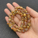 Irregular African Turquoise Stone Gravel Beads for Jewelry Making