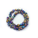 Irregular African Turquoise Stone Gravel Beads for Jewelry Making