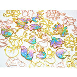 10Pcs Smart Fox Animal Pendant UV Resin Craft Jewelry Making