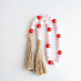 Wood String Bead DIY Romance Gift Holiday Party Decoration Children's Toys