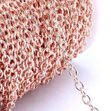 Oval Shape Cross Link Chain 6MM DIY Jewelry Accessories