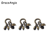 Antique Bronze Tone Ball Chain Clasp Jewelry Finding 16*8, 10*5MM