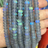 Shimmer Beads Wheel Crystal MoonStone Glitter Beads DIY Jewelry Making