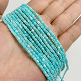 3mm Shell Beads Tiny Cylinder Loose Spacer Round Beads for DIY Jewelry Making