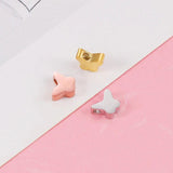 Stainless Steel Butterfly Hole Beads Charms for Jewelry Making