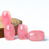 Pink Crystal Bucket Beads for DIY Bracelet
