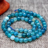 6mm Green Natural Stone Beads Cut&Faceted 60pcs/lot
