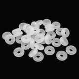 100Pcs Rubber Spacer Stopper Charms Bead European Bracelet DIY Accessories