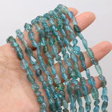 Natural Apatite Stone Beads for DIY Jewelry Making 6-8mm